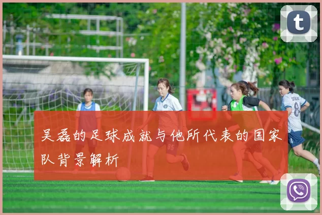 吴磊的足球成就与他所代表的国家队背景解析
