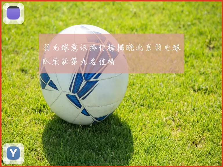 羽毛球意识排行榜揭晓北京羽毛球队荣获第九名佳绩